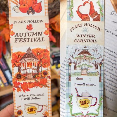 Set of 2 Gilmore Girls Bookmarks