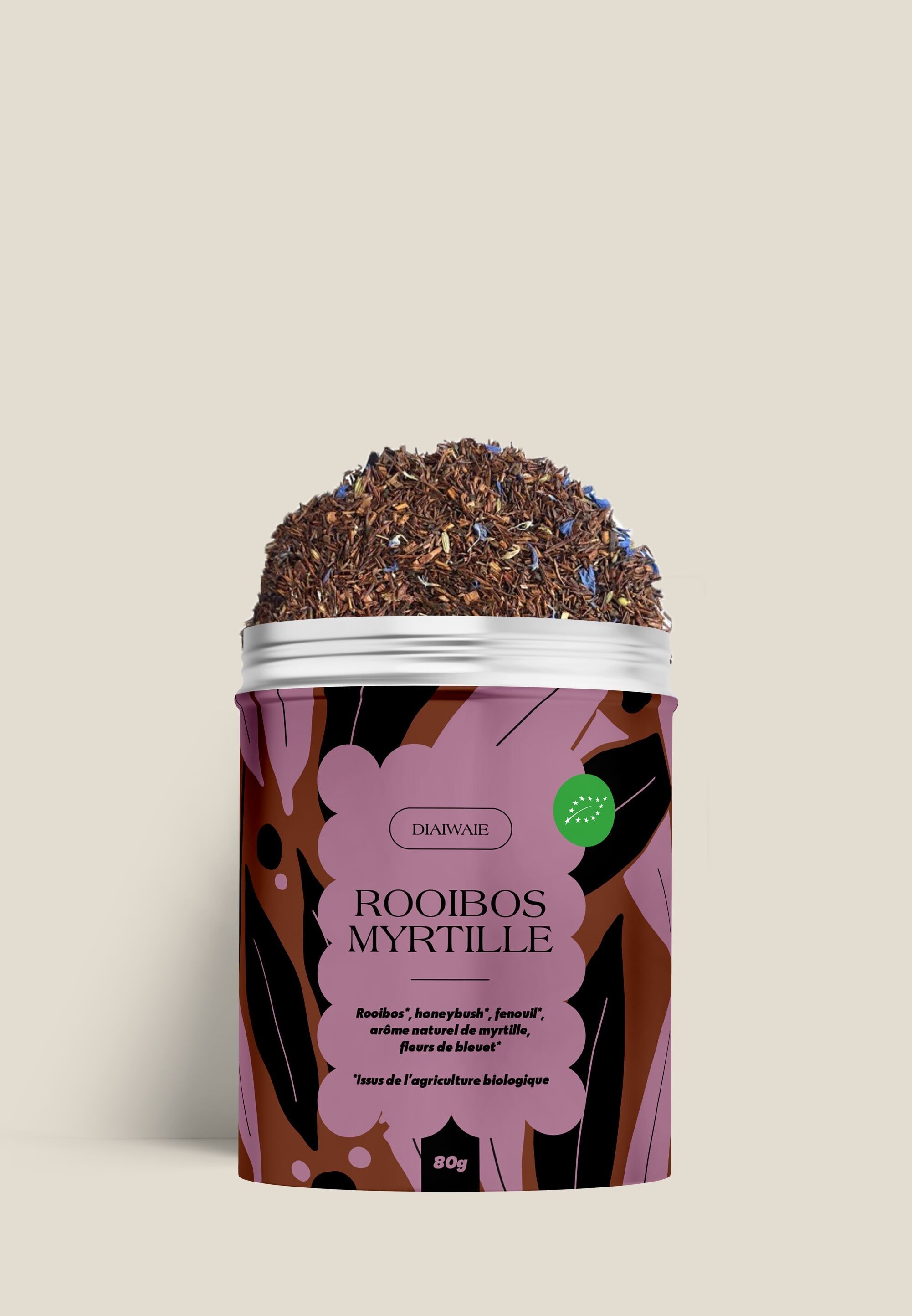 ROOIBOS BIO - MYRTILLE ( 70gr )