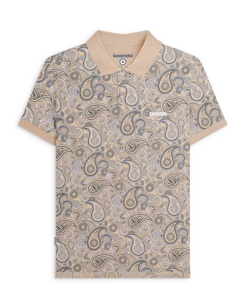 Polo Stone Paisley Brand AW25
