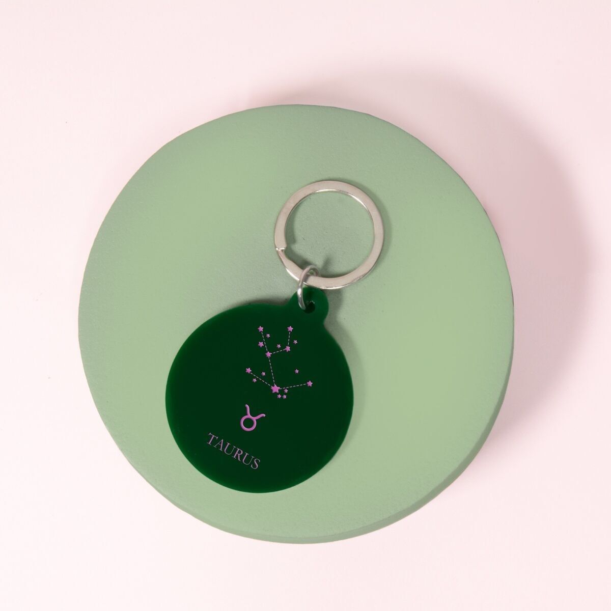 Stier Sternzeichen Illustration Schlüsselanhänger