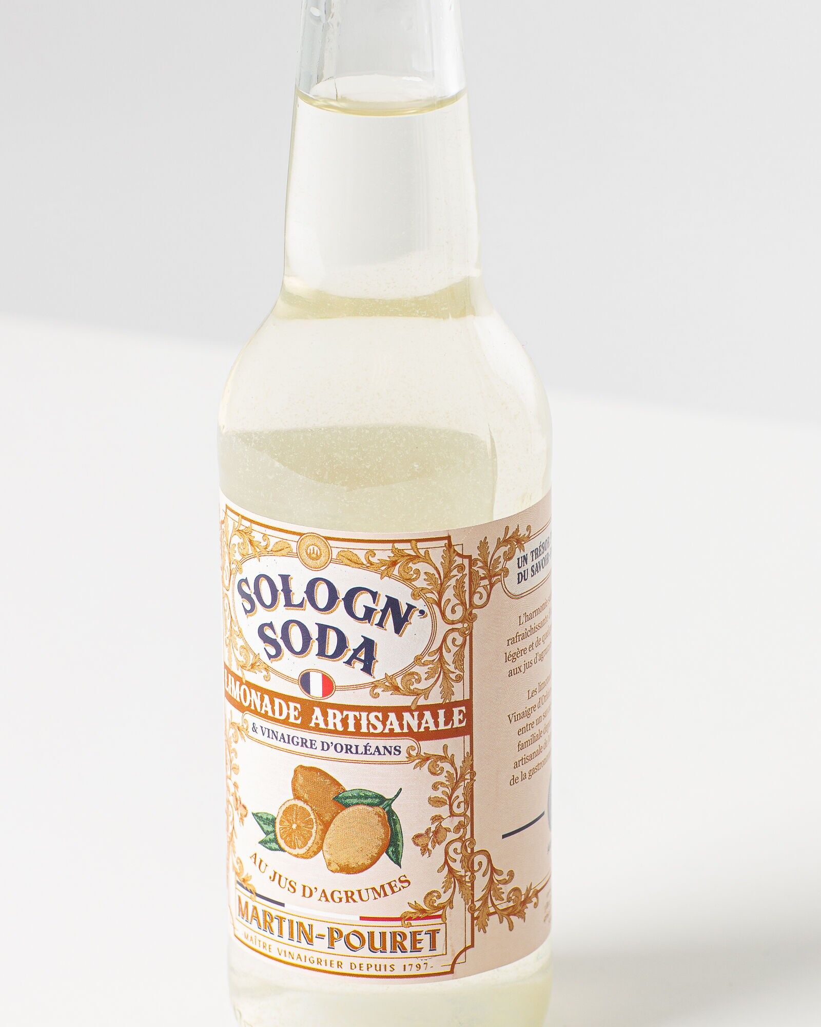 Sologn'Soda / Martin-Pouret au Jus d'agrumes