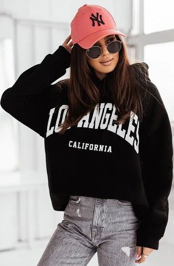 SUDADERA CON CAPUCHA GRANDE 'LA CALIFORNIA'