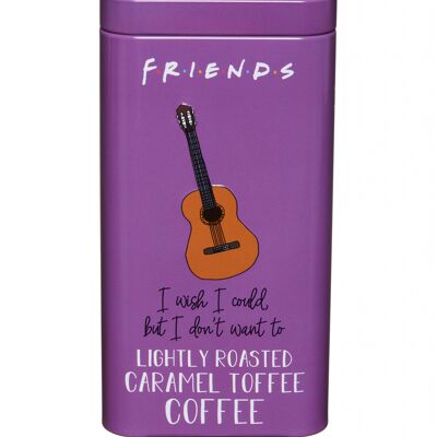 Friends Lightly Roasted Caramel Coffee Tin