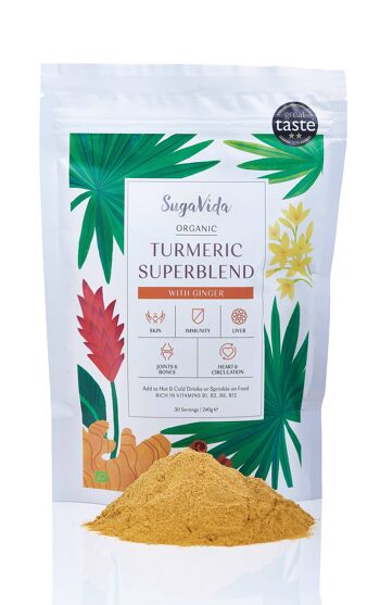 SugaVida Curcuma Superblend avec gingembre 3