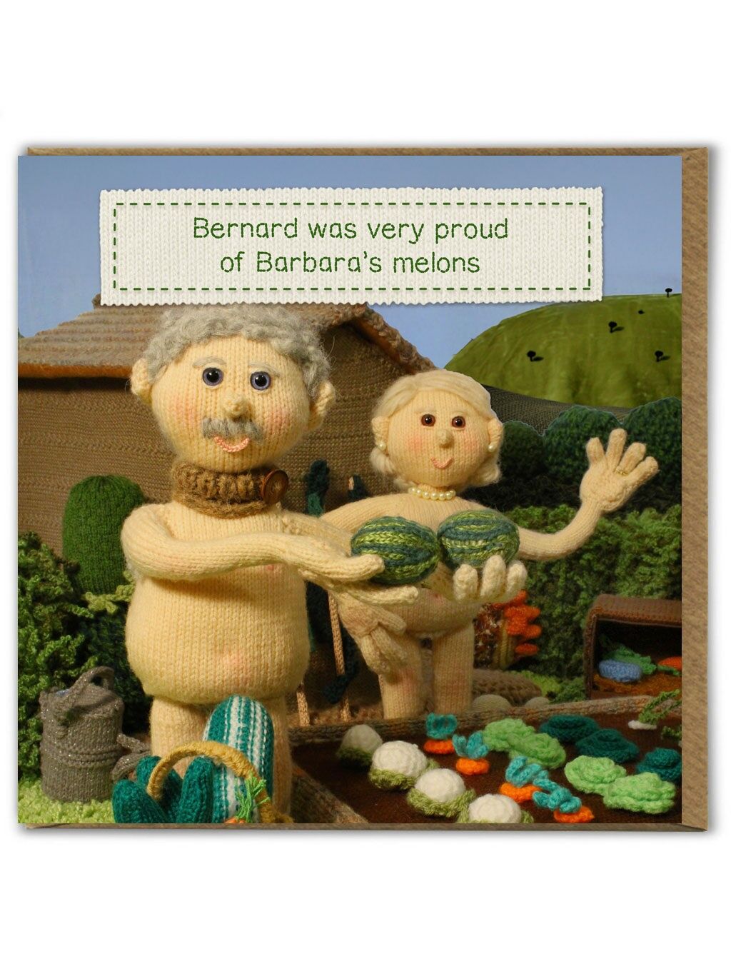Divertente biglietto di auguri di compleanno - Barbara's Melons di Nudinits