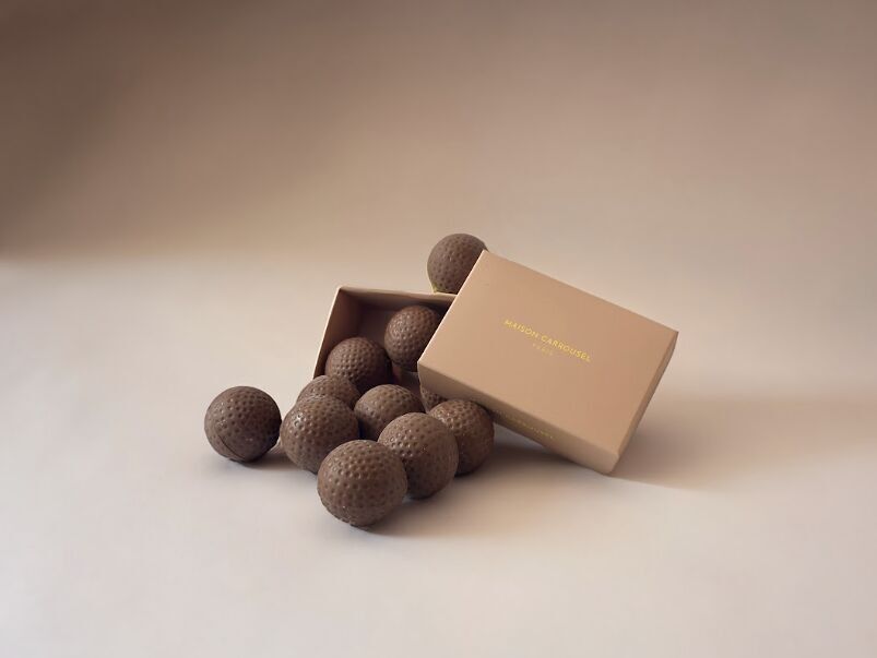 Juego de pelotas de golf masticables