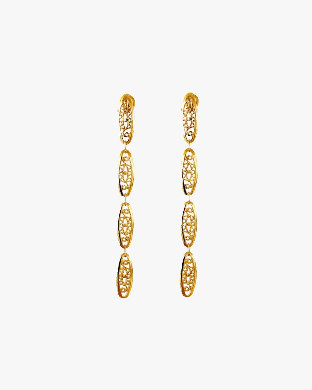 PENDIENTES DE ORO CALAIS