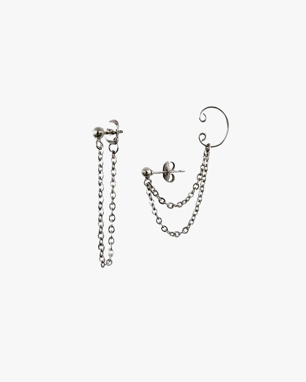 PENDIENTES DE ASIMETRÍA DE PLATA