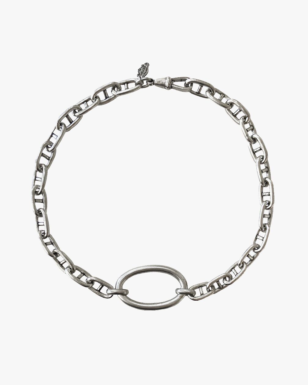 COLLAR DE CADENA DE PLATA