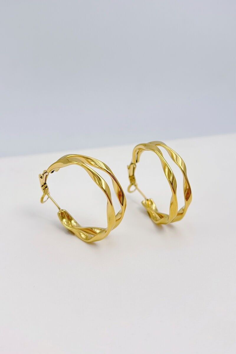 Orecchini in acciaio inossidabile 124AQ379