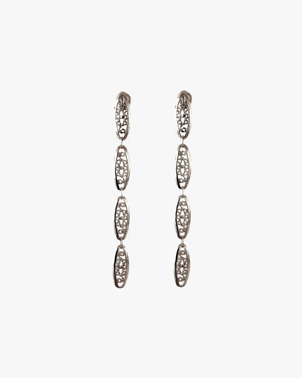 PENDIENTES DE PLATA DE CALAIS