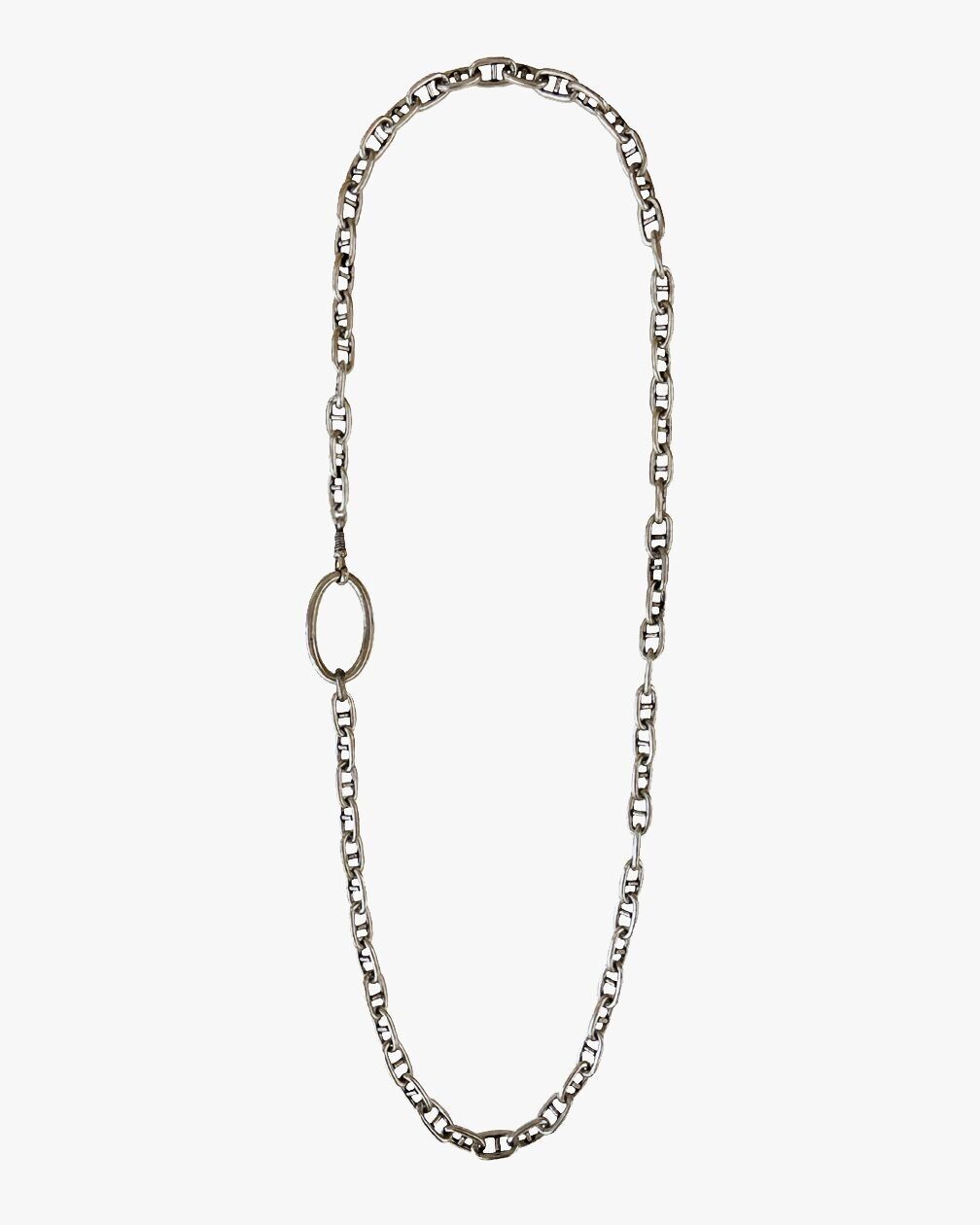 COLLAR DE CADENA DE PLATA