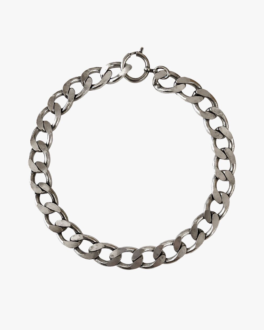 collar GOURMETTE plata