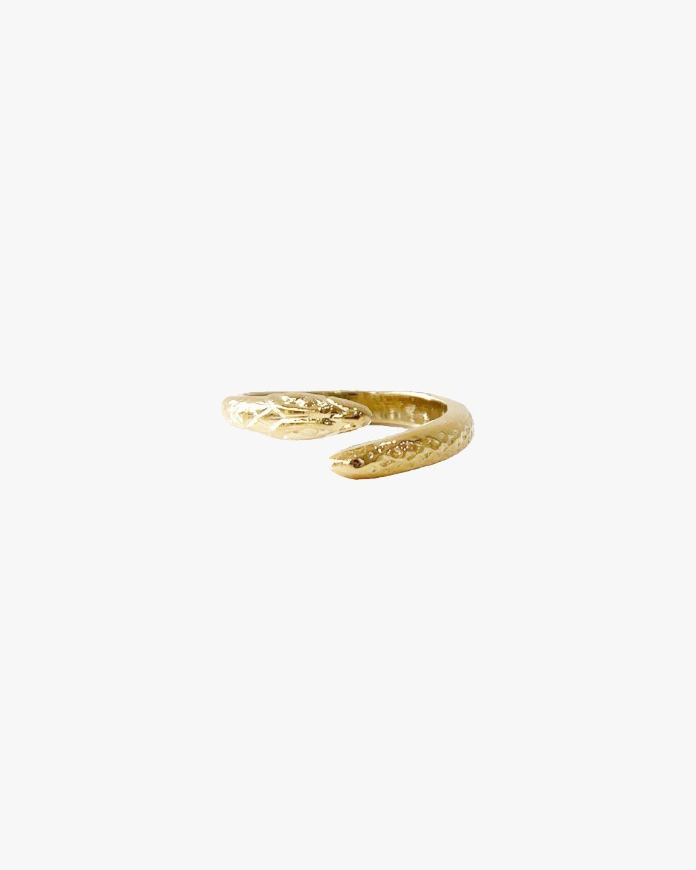 ANILLO DE ORO CON SERPIENTE BEBÉ