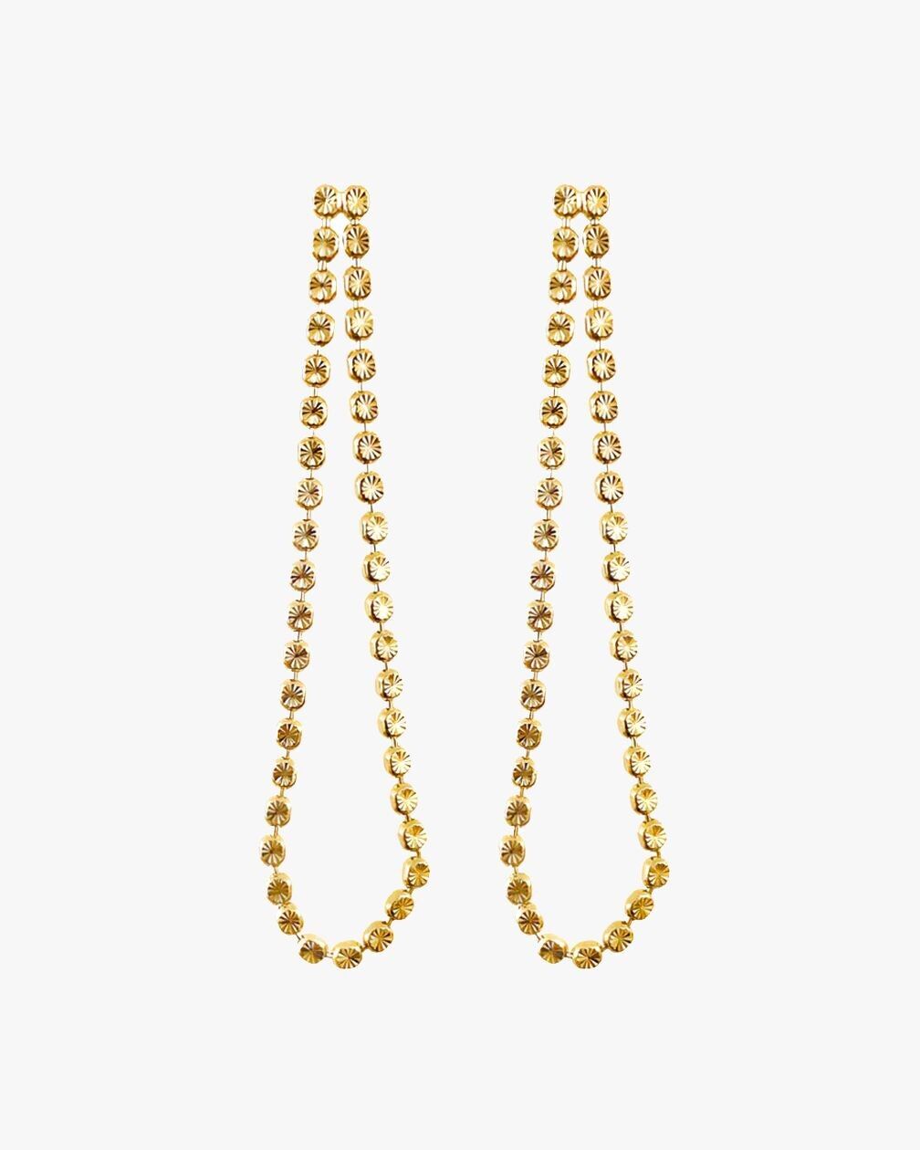 PENDIENTES XL ORO LUZ