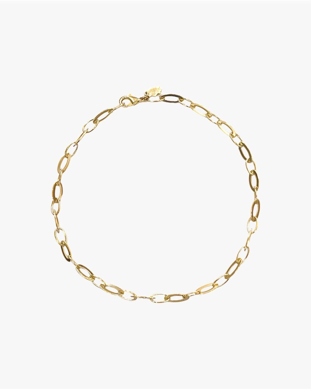 COLLAR OVALADO DE ORO