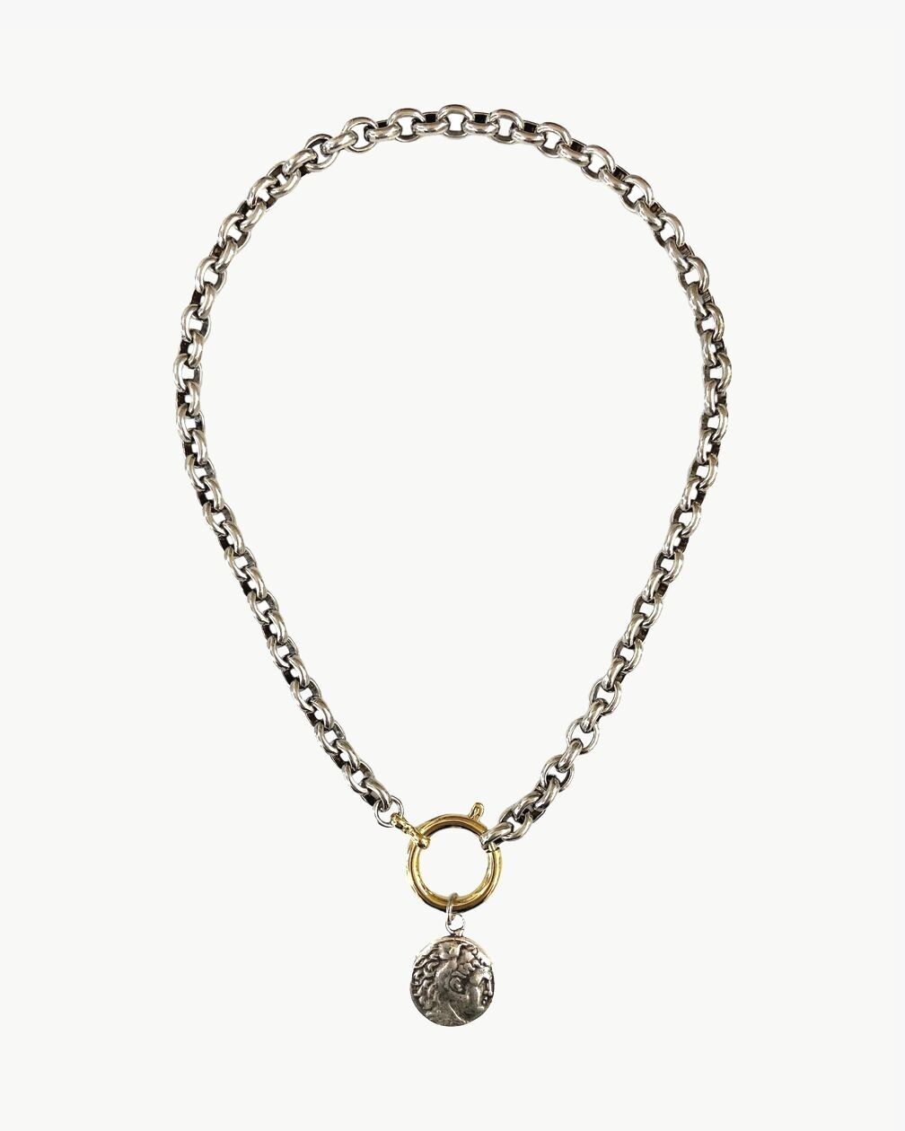 COLLAR MEDALLA DE PLATA