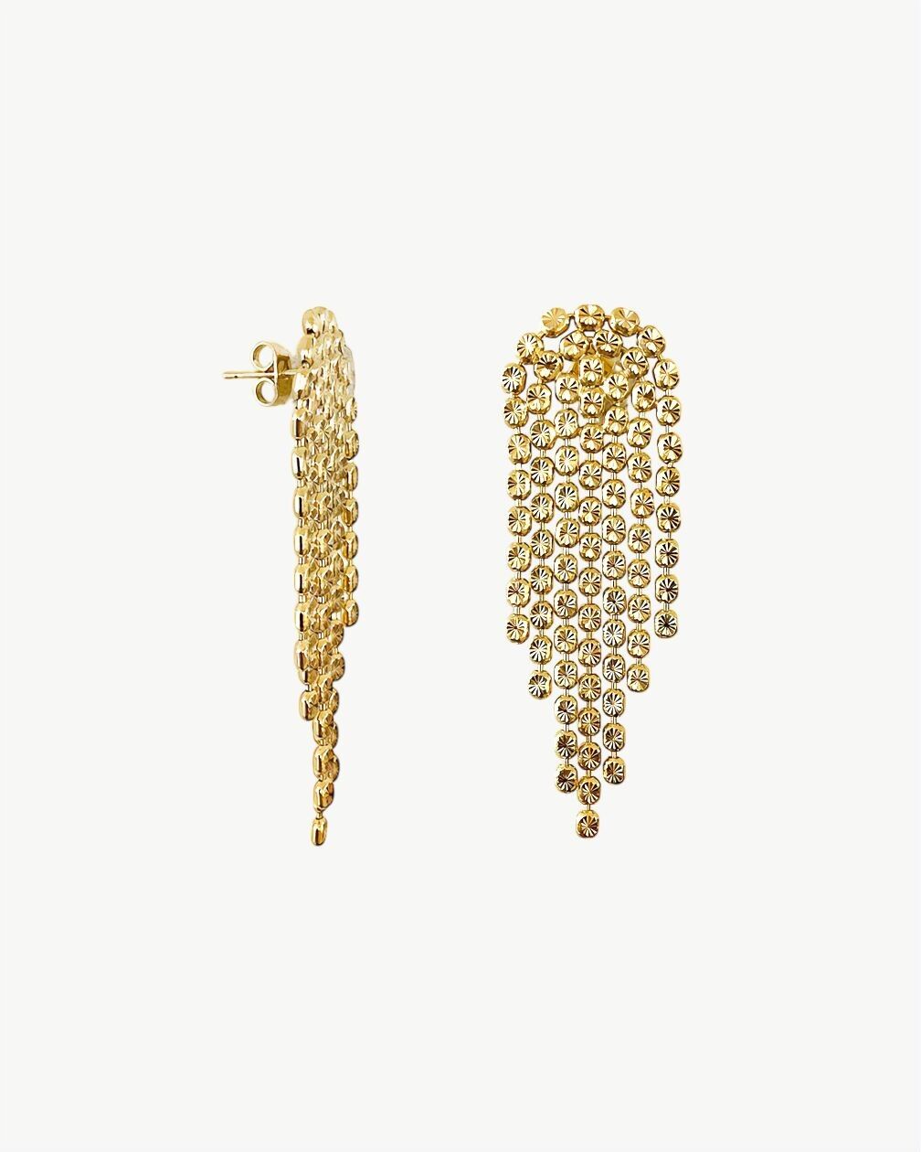 PENDIENTES DE ORO NIAGARA