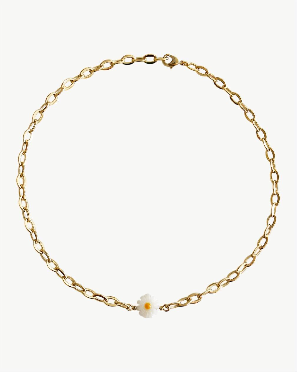 COLLAR DE MARGARITAS DE ORO