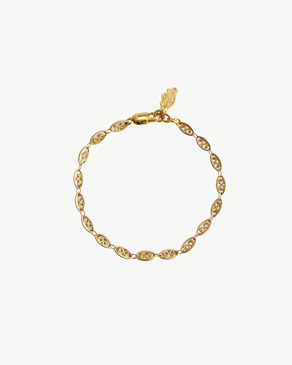 MINI PULSERA DE ENCAJE DORADO