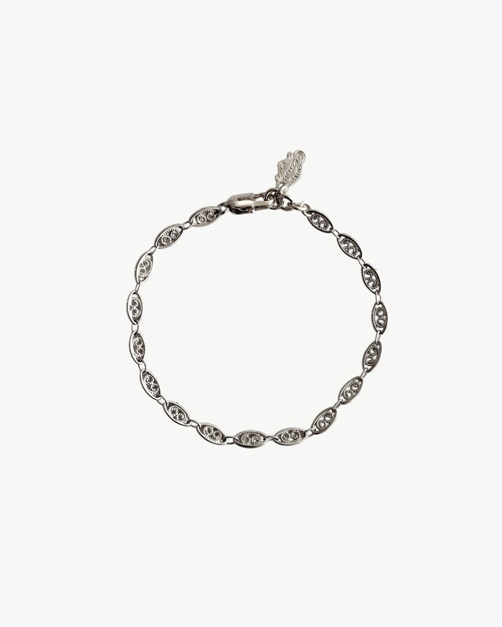MINI PULSERA DE ENCAJE DE PLATA