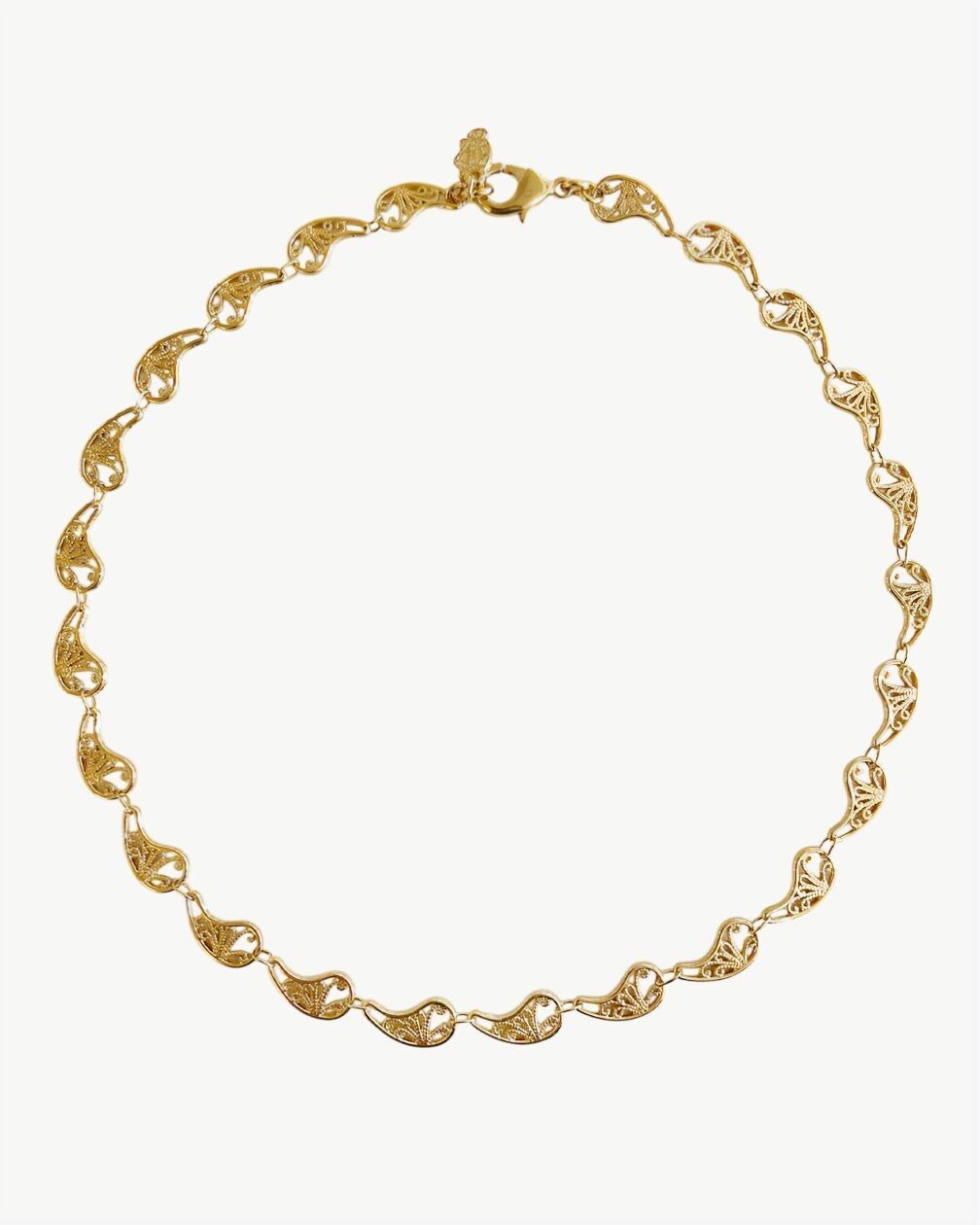 GOLD BANDANA NECKLACE