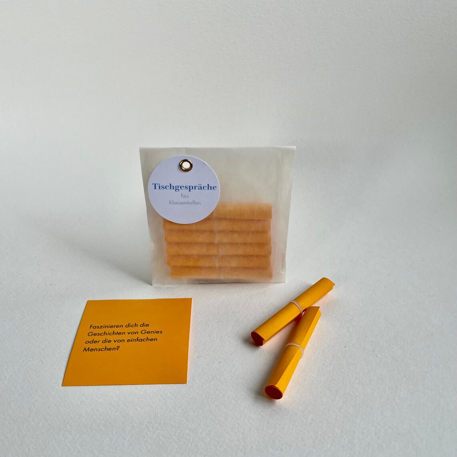 Tischgespräche fürs Klassentreffen