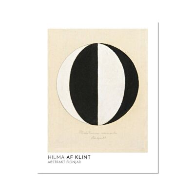 Hilma af Klint Abstrakt Pionjar Art Print