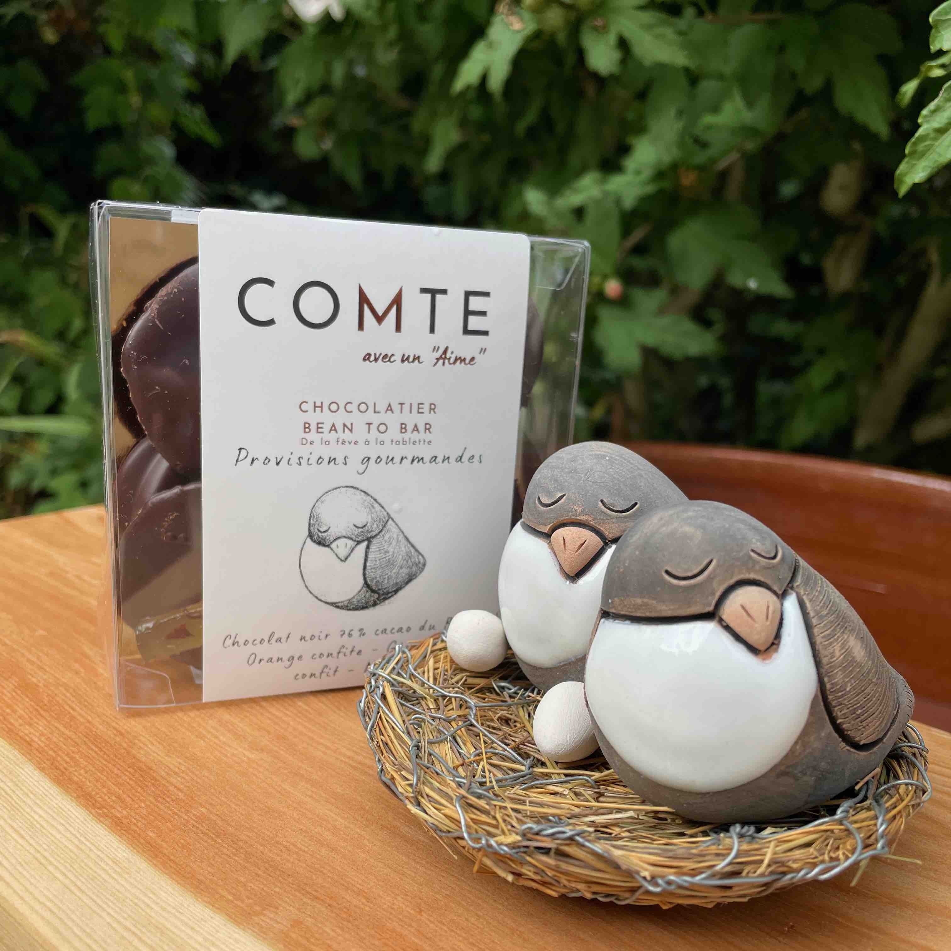 Gourmet Provisions - Dark Chocolate Mendiants 76% Cocoa Brazil