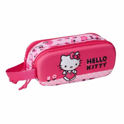 Hello Kitty Pink Double Multi-Purpose Case 21 x 8 x 6 cm