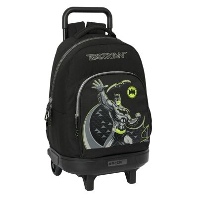 School backpack with wheels Batman Game Over Black 33 x 45 x 22 cm
