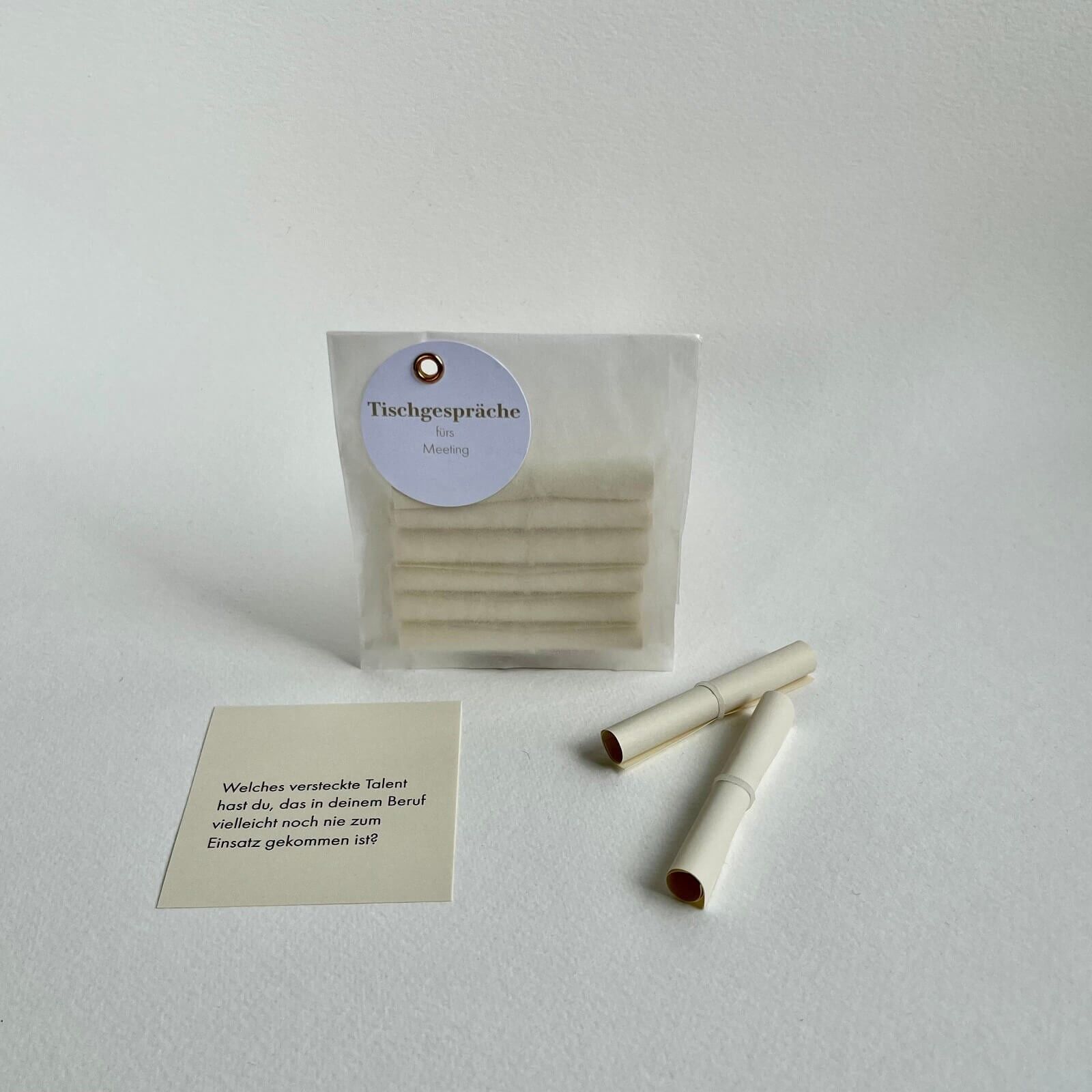 Tischgespräche fürs Meeting