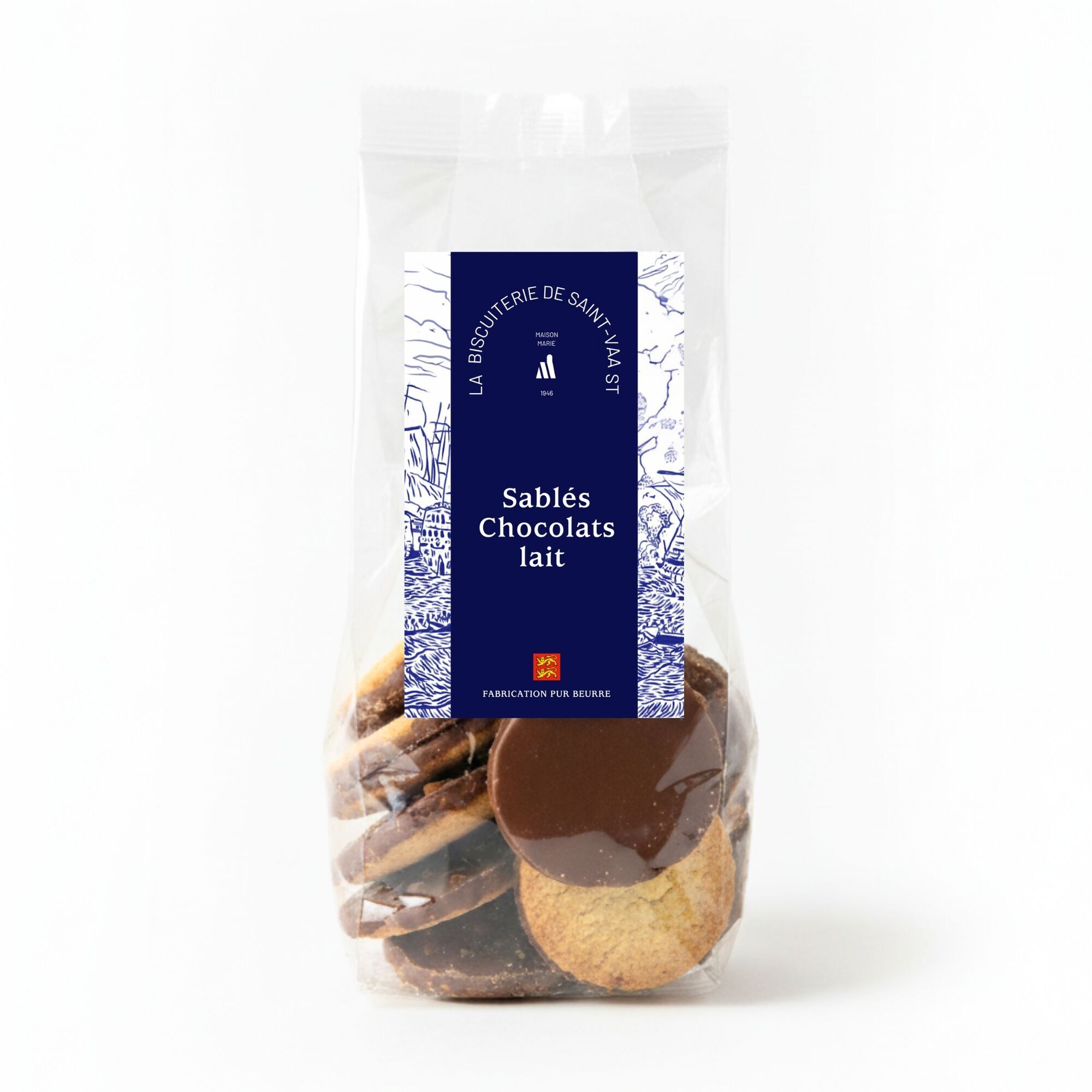 MILK CHOCOLATE SHORTBREAD