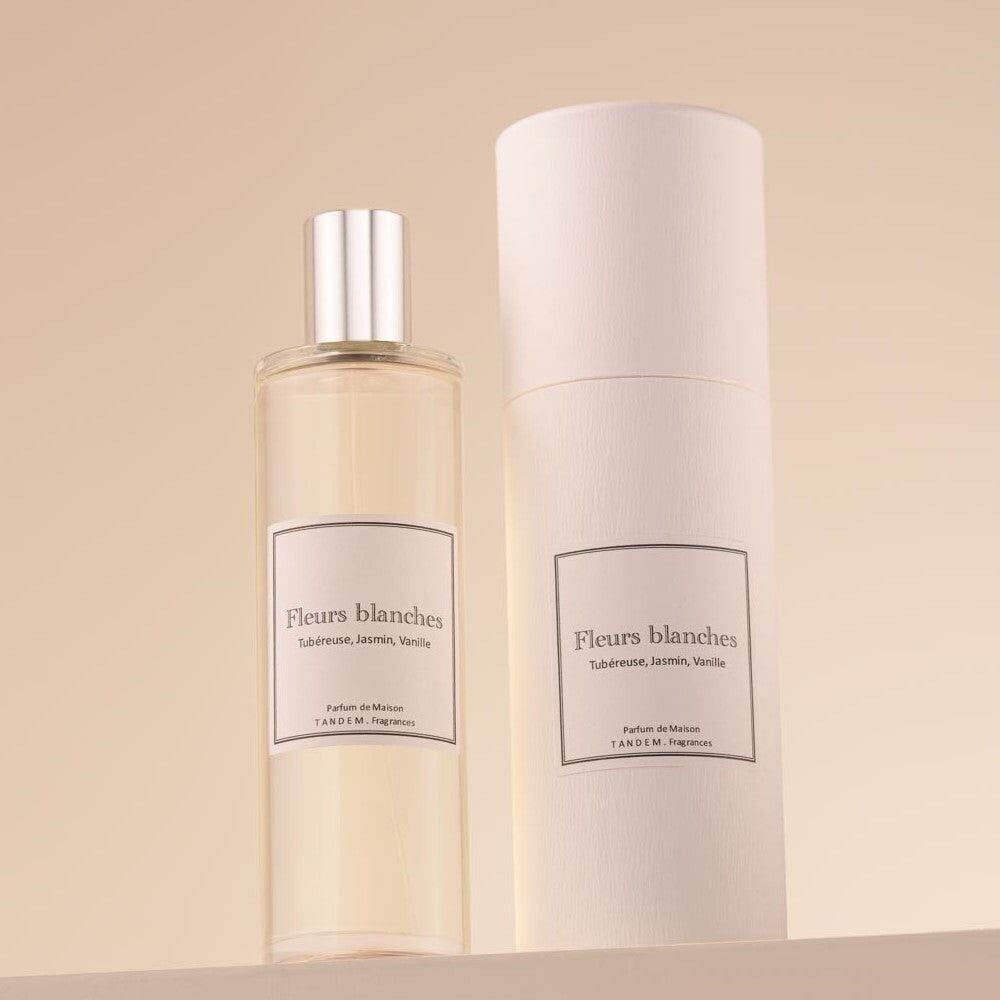 Room Spray White Flowers - Perfume from Grasse - Made in France - 100ml
