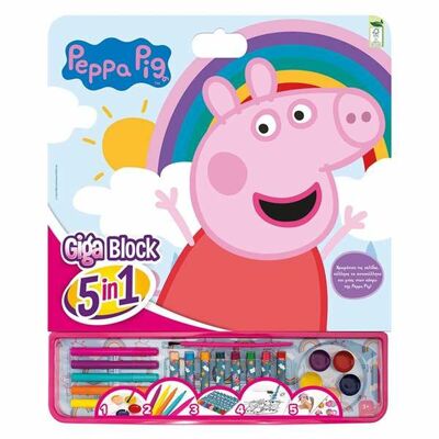 Peppa Pig drawing set