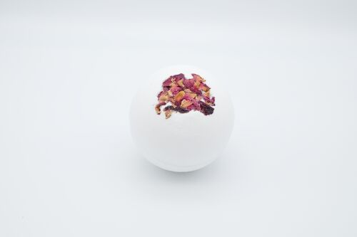 Rose Geranium Luxury Foaming Vegan Aromatherapy Bath Bombs
