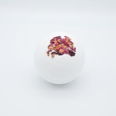 Rose Geranium Luxury Foaming Vegan Aromatherapy Bath Bombs
