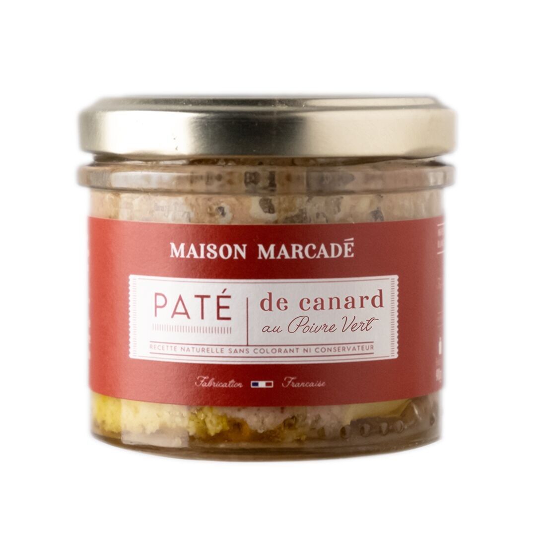 Pâté de Canard au Poivre Vert – 90g