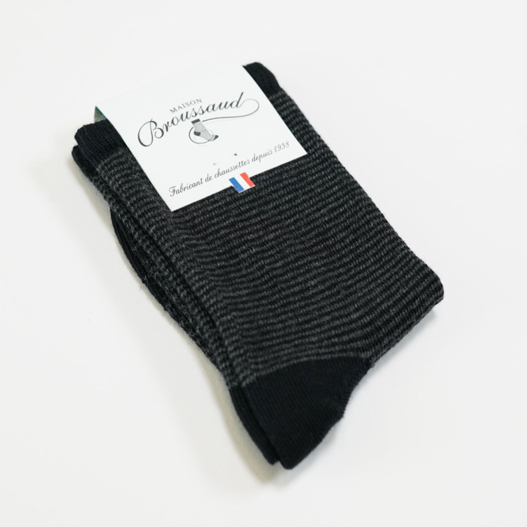 Les Millerayes - Kindersocken - schwarze Baumwolle