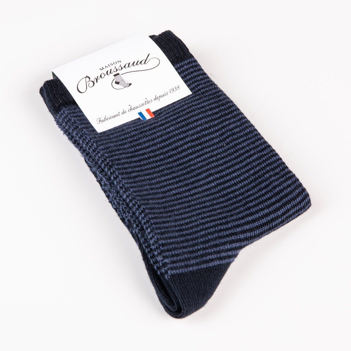 Les Millerayes - Kindersocken - Marineblaue Baumwolle