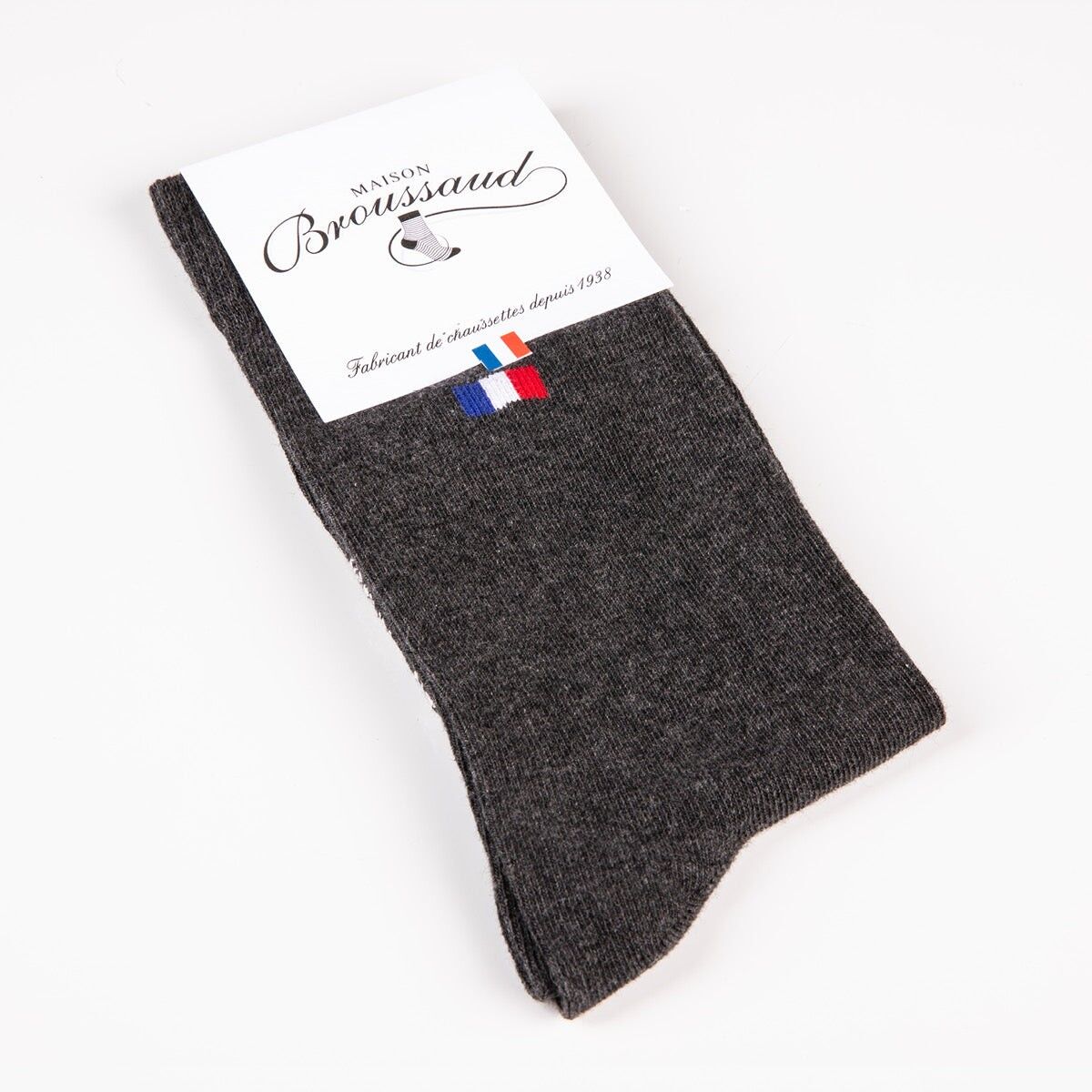 The Flags - Herrensocken - graue Baumwolle