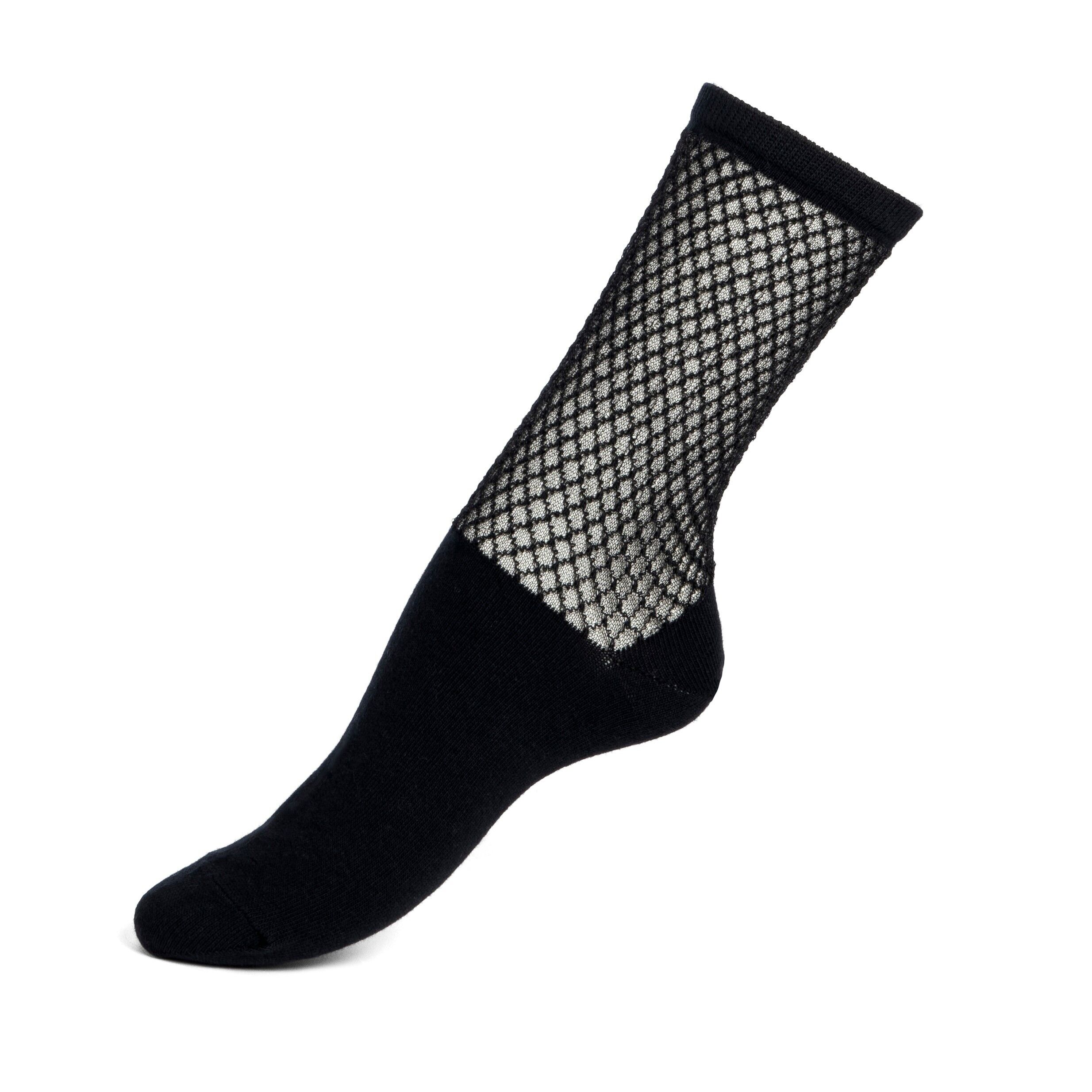 Maschennetz - schwarze Baumwolle