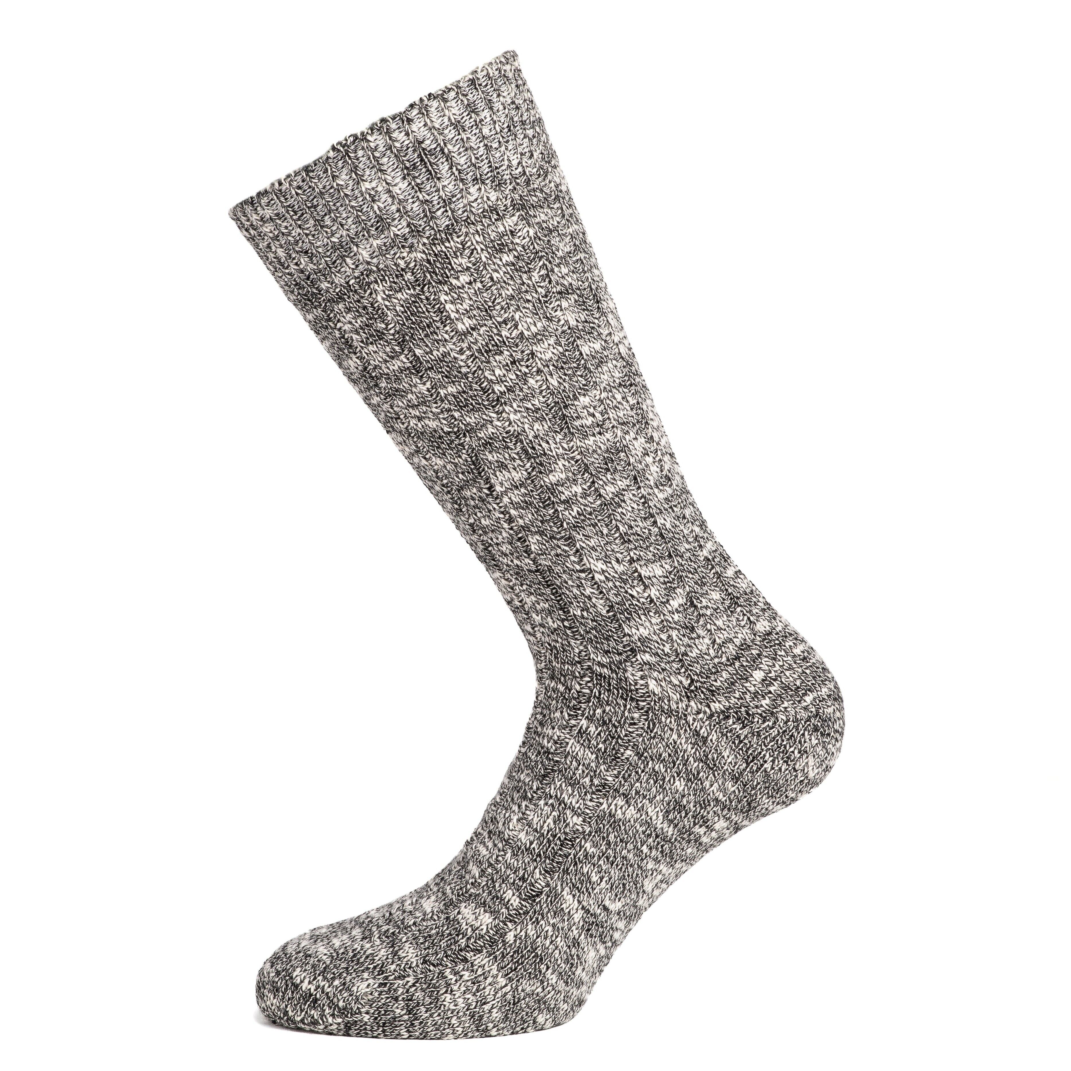 Heritage "Henry" - Herrensocken - schwarze Baumwolle