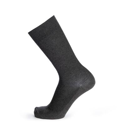 Les Mailles Piquées - calzini da uomo - cotone grigio