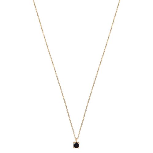 Irem black spinel necklace