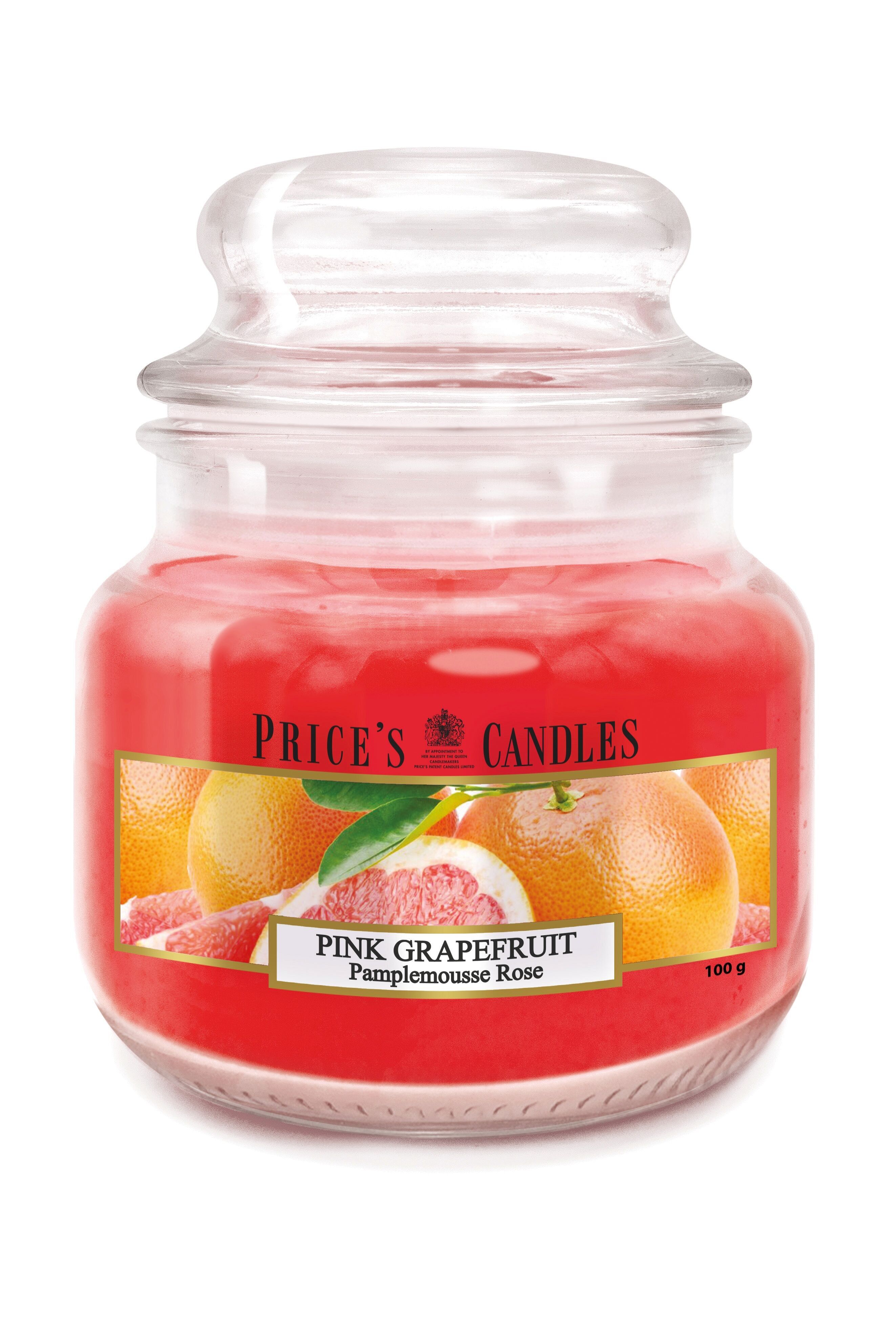 Kleine Kerze im Glas PINK GRAPEFRUIT-560008