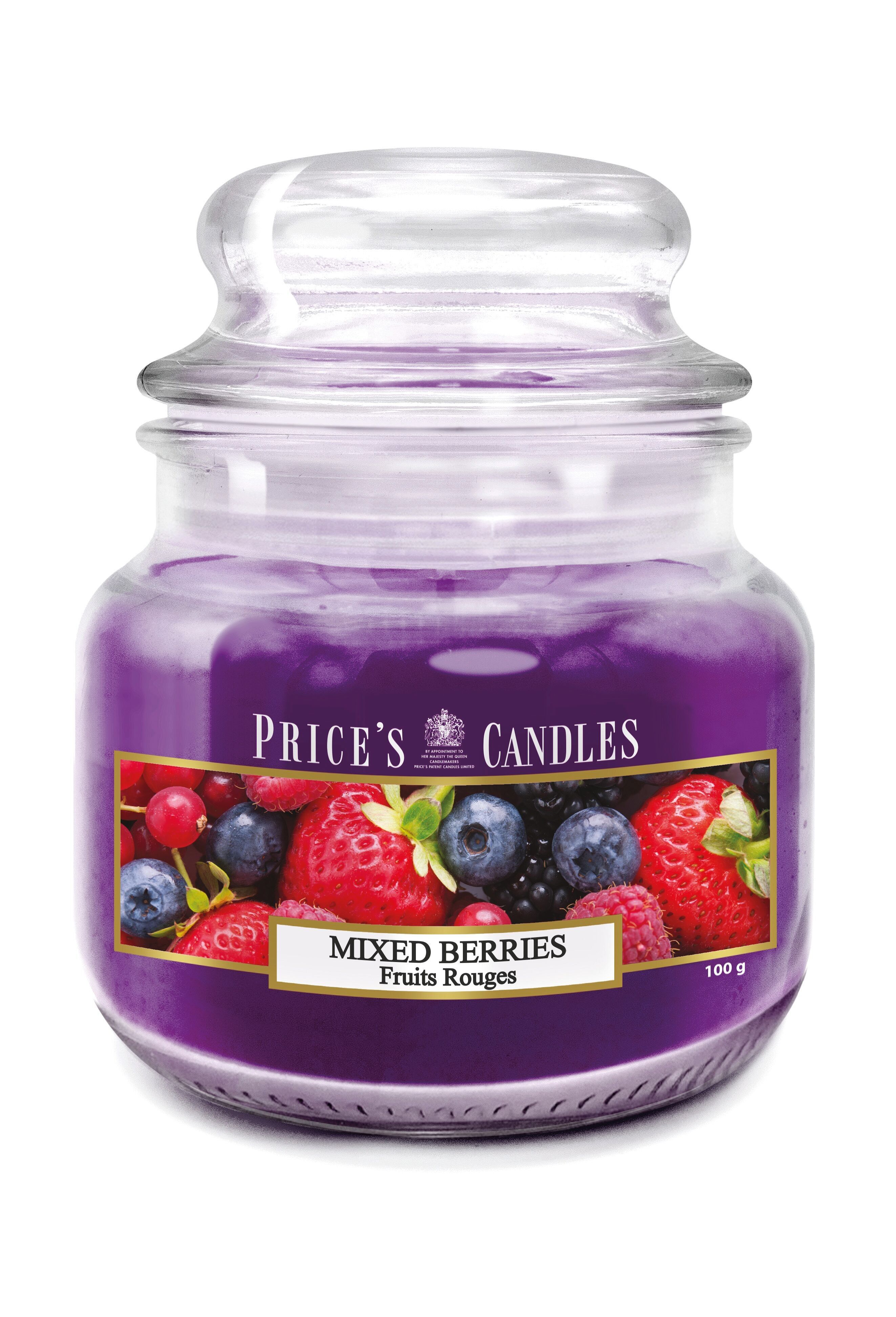 Kleine Kerze im Glas MIXED BERRIES-560010