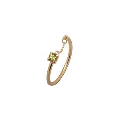 Ella peridot ring