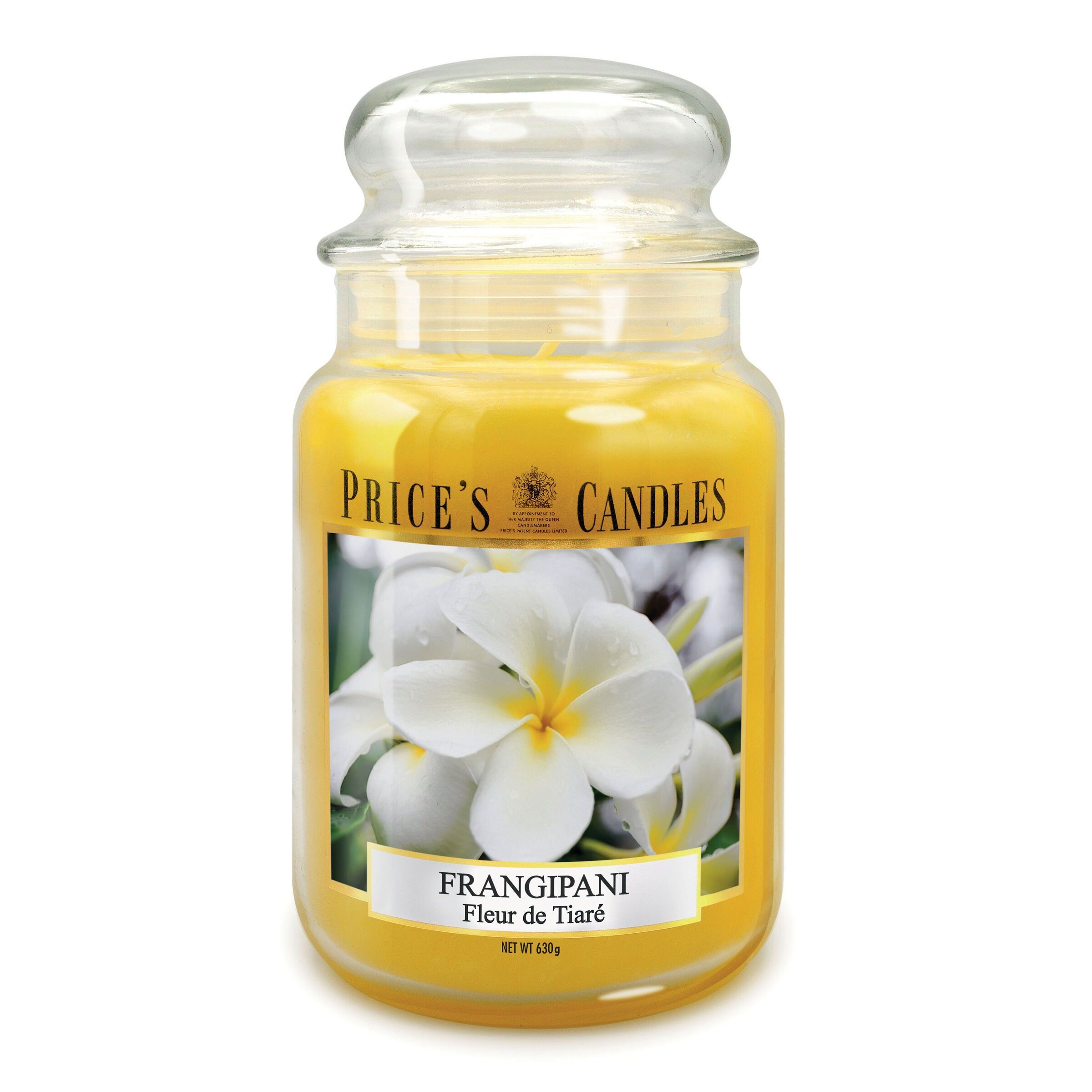 Candela in barattolo grande FRANGIPANI-560201