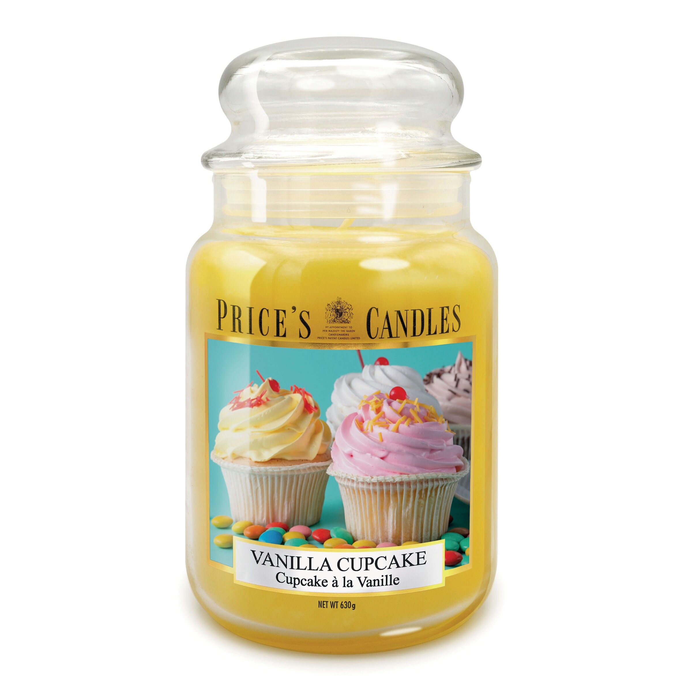 Candela in barattolo grande VANIGLIA CUPCAKE-560208